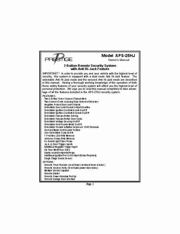 Audiovox Automobile Alarm 128 -5264A-page_pdf